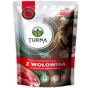 Turna - mokra karma dla psa - Z wołowiną 500 g